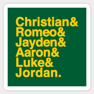 Green Bay Football Sticker